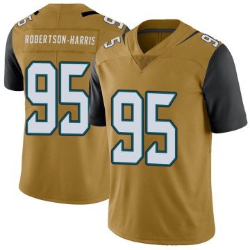 Roy Robertson-Harris Youth Gold Limited Color Rush Vapor Untouchable Jersey