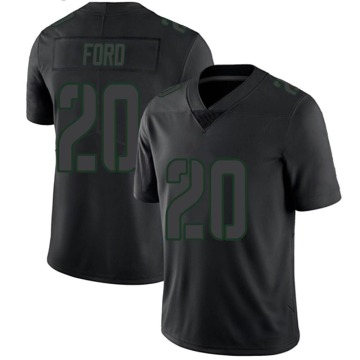 Rudy Ford Men's Black Impact Limited Jersey