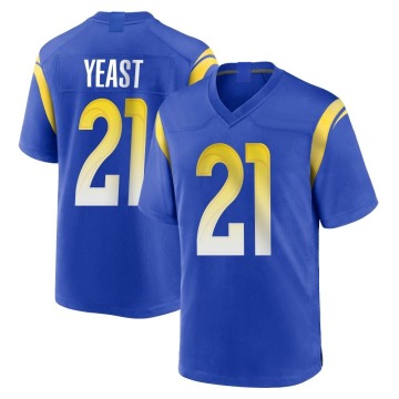 Russ Yeast Youth Royal Game Alternate Jersey