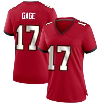 Russell Gage Women's Red Game Team Color Jersey