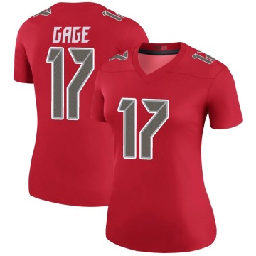 Russell Gage Women's Red Legend Color Rush Jersey