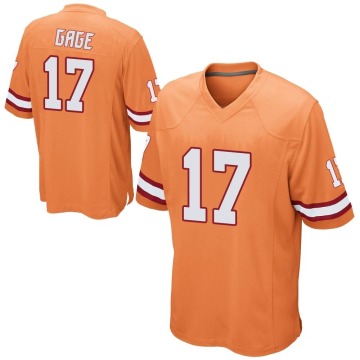 Russell Gage Youth Orange Game Alternate Jersey