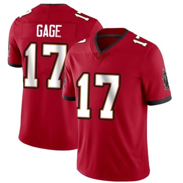 Russell Gage Youth Red Limited Team Color Vapor Untouchable Jersey