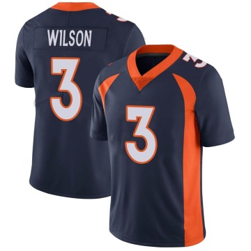 Russell Wilson Youth Navy Limited Vapor Untouchable Jersey