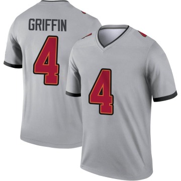 Ryan Griffin Youth Gray Legend Inverted Jersey