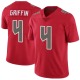 Ryan Griffin Youth Red Limited Color Rush Jersey