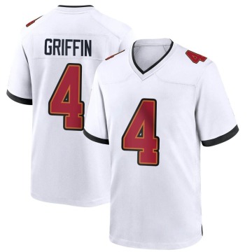 Ryan Griffin Youth White Game Jersey