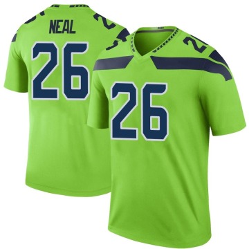 Ryan Neal Men's Green Legend Color Rush Neon Jersey