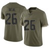 Ryan Neal Youth Olive Limited 2022 Salute To Service Jersey