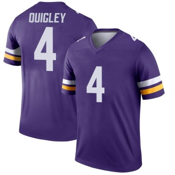 Ryan Quigley Men's Purple Legend Jersey