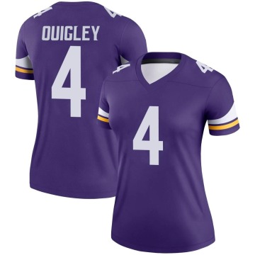 Ryan Quigley Women's Purple Legend Jersey