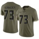 Ryan Schraeder Youth Olive Limited 2022 Salute To Service Jersey