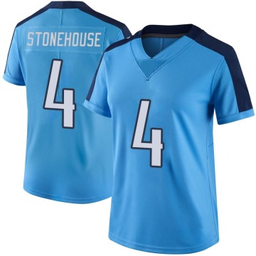Ryan Stonehouse Women's Light Blue Limited Color Rush Jersey