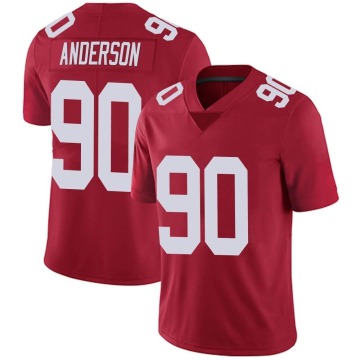Ryder Anderson Youth Red Limited Alternate Vapor Untouchable Jersey