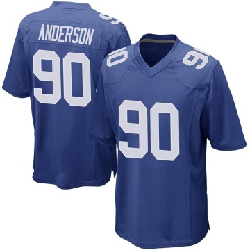 Ryder Anderson Youth Royal Game Team Color Jersey