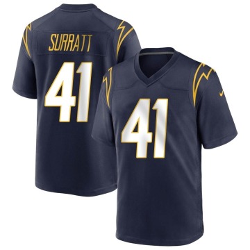 Sage Surratt Youth Navy Game Team Color Jersey