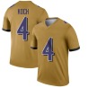 Sam Koch Men's Gold Legend Inverted Jersey