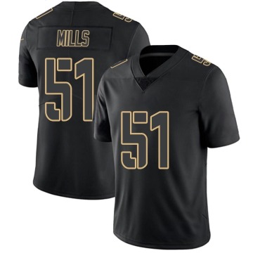 Sam Mills Youth Black Impact Limited Jersey