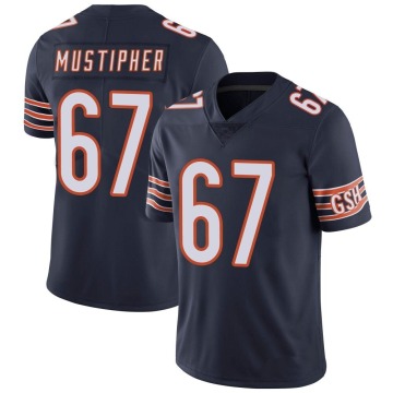 Sam Mustipher Youth Navy Limited Team Color Vapor Untouchable Jersey