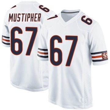 Sam Mustipher Youth White Game Jersey