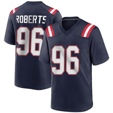 Sam Roberts Youth Navy Blue Game Team Color Jersey
