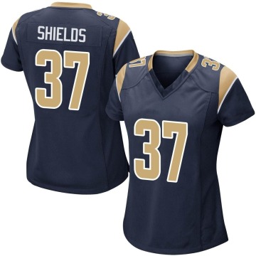 Sam Shields Women's Navy Game Team Color Jersey