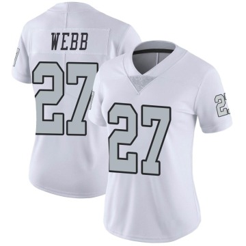 Sam Webb Women's White Limited Color Rush Jersey
