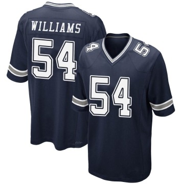 Sam Williams Youth Navy Game Team Color Jersey