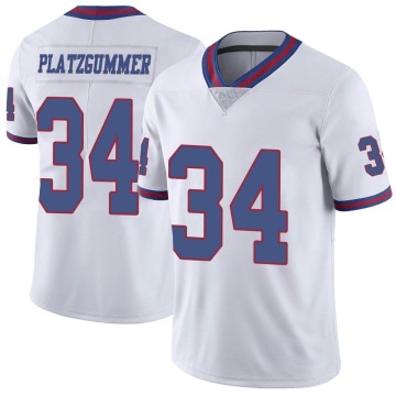 Sandro Platzgummer Youth White Limited Color Rush Jersey