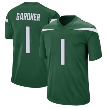 Sauce Gardner Men's Green Game Gotham Jersey