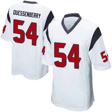 Scott Quessenberry Men's White Game Jersey