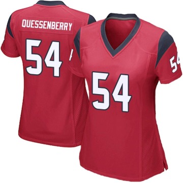 Scott Quessenberry Women's Red Game Alternate Jersey