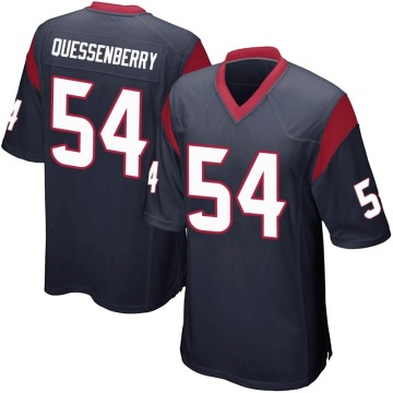 Scott Quessenberry Youth Navy Blue Game Team Color Jersey