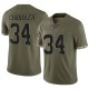 Sean Chandler Youth Olive Limited 2022 Salute To Service Jersey