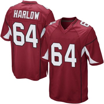 Sean Harlow Youth Game Cardinal Team Color Jersey