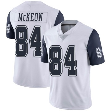 Sean McKeon Youth White Limited Color Rush Vapor Untouchable Jersey