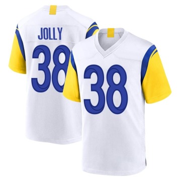 Shaun Jolly Youth White Game Jersey