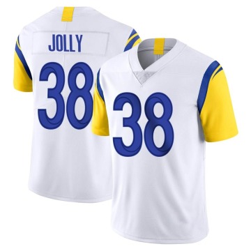 Shaun Jolly Youth White Limited Vapor Untouchable Jersey