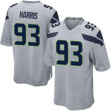 Shelby Harris Youth Gray Game Alternate Jersey
