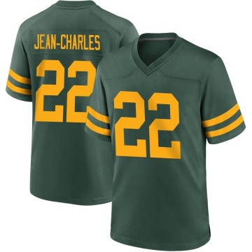 Shemar Jean-Charles Youth Green Game Alternate Jersey