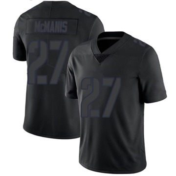 Sherrick McManis Youth Black Impact Limited Jersey