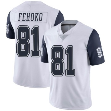 Simi Fehoko Youth White Limited Color Rush Vapor Untouchable Jersey