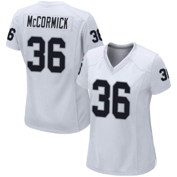 Sincere McCormick Women's White Game Jersey