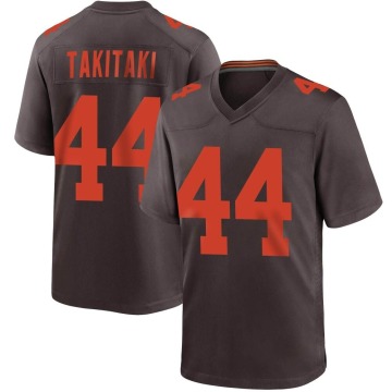 Sione Takitaki Youth Brown Game Alternate Jersey