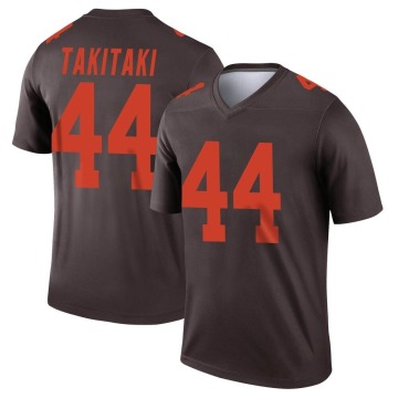 Sione Takitaki Youth Brown Legend Alternate Jersey
