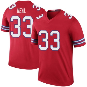 Siran Neal Men's Red Legend Color Rush Jersey