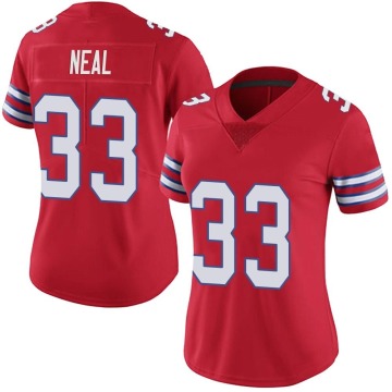 Siran Neal Women's Red Limited Color Rush Vapor Untouchable Jersey