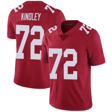 Solomon Kindley Youth Red Limited Alternate Vapor Untouchable Jersey