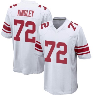 Solomon Kindley Youth White Game Jersey