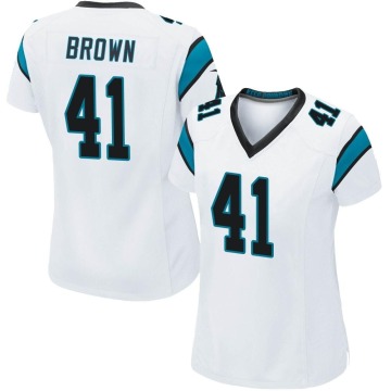 Spencer Brown Women's White Game Jersey